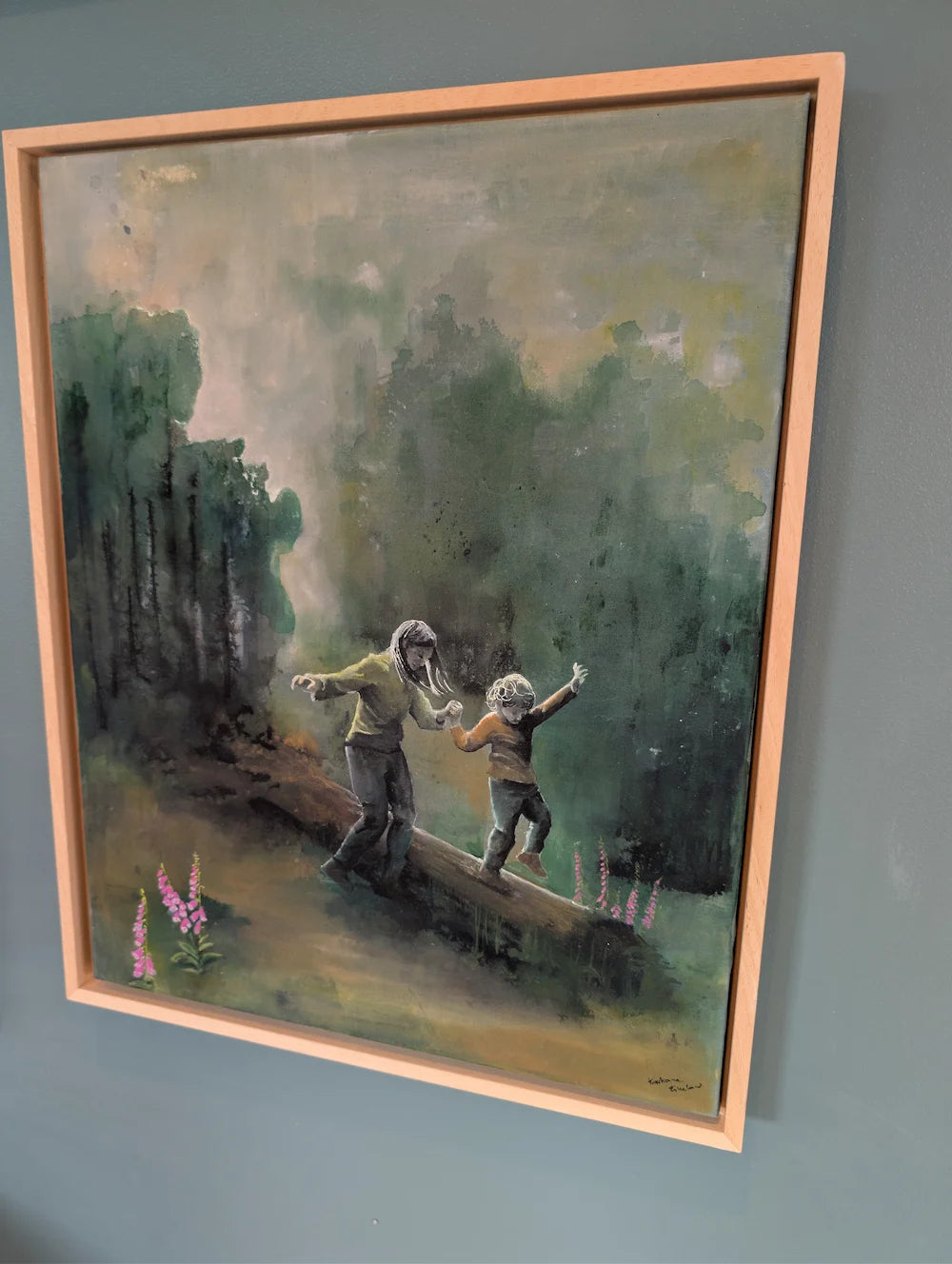 Originalt verk: Et lite hjerte og en åpen hånd