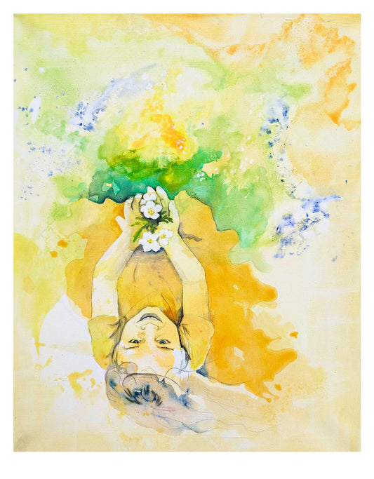 Vårlig kunsttrykk av kristiane ikeland