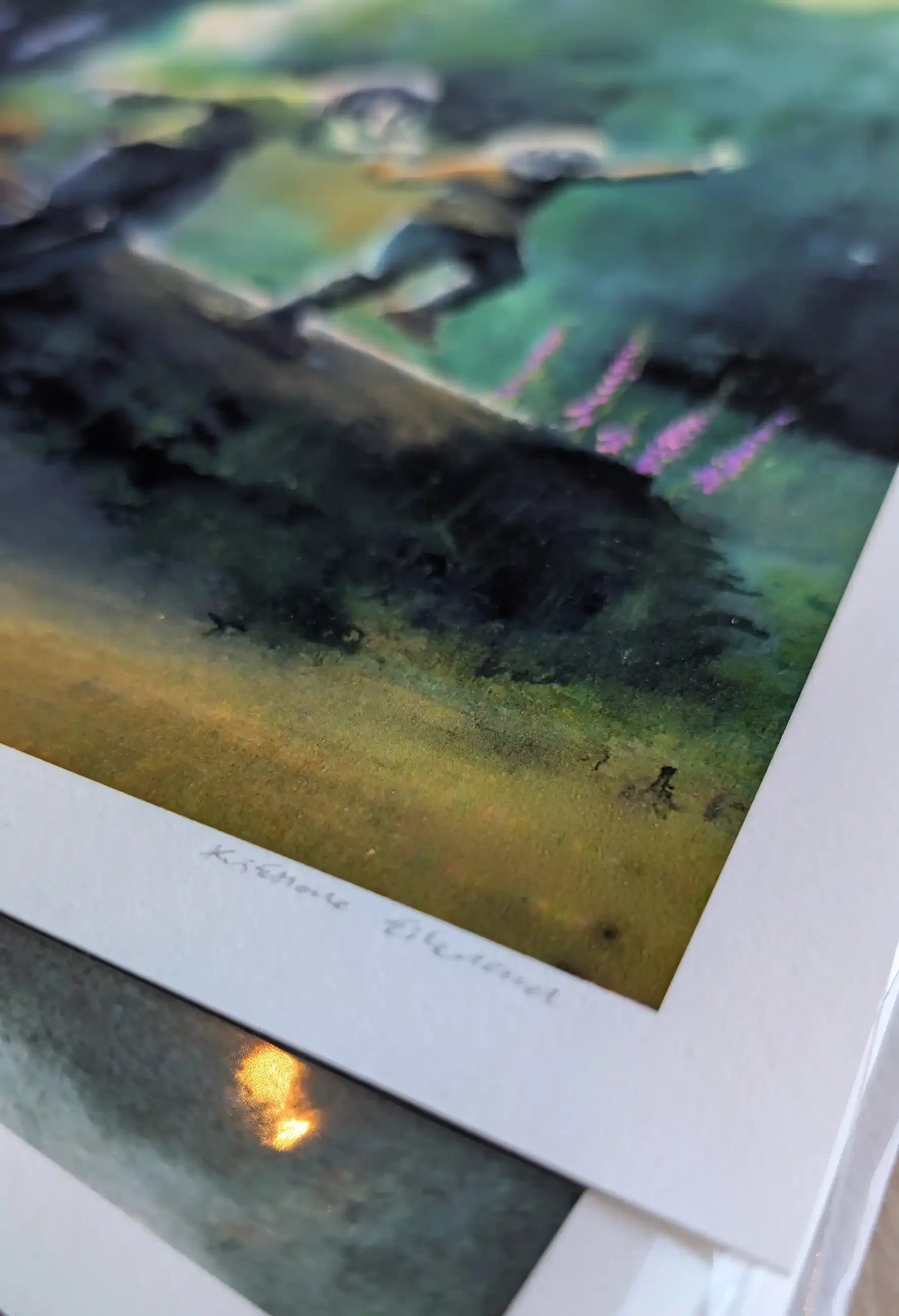 Detalj kunsttrykk naturmotiv