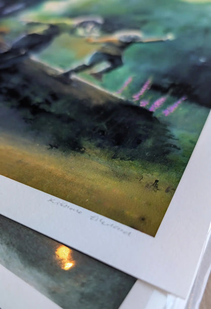 Detalj kunsttrykk naturmotiv