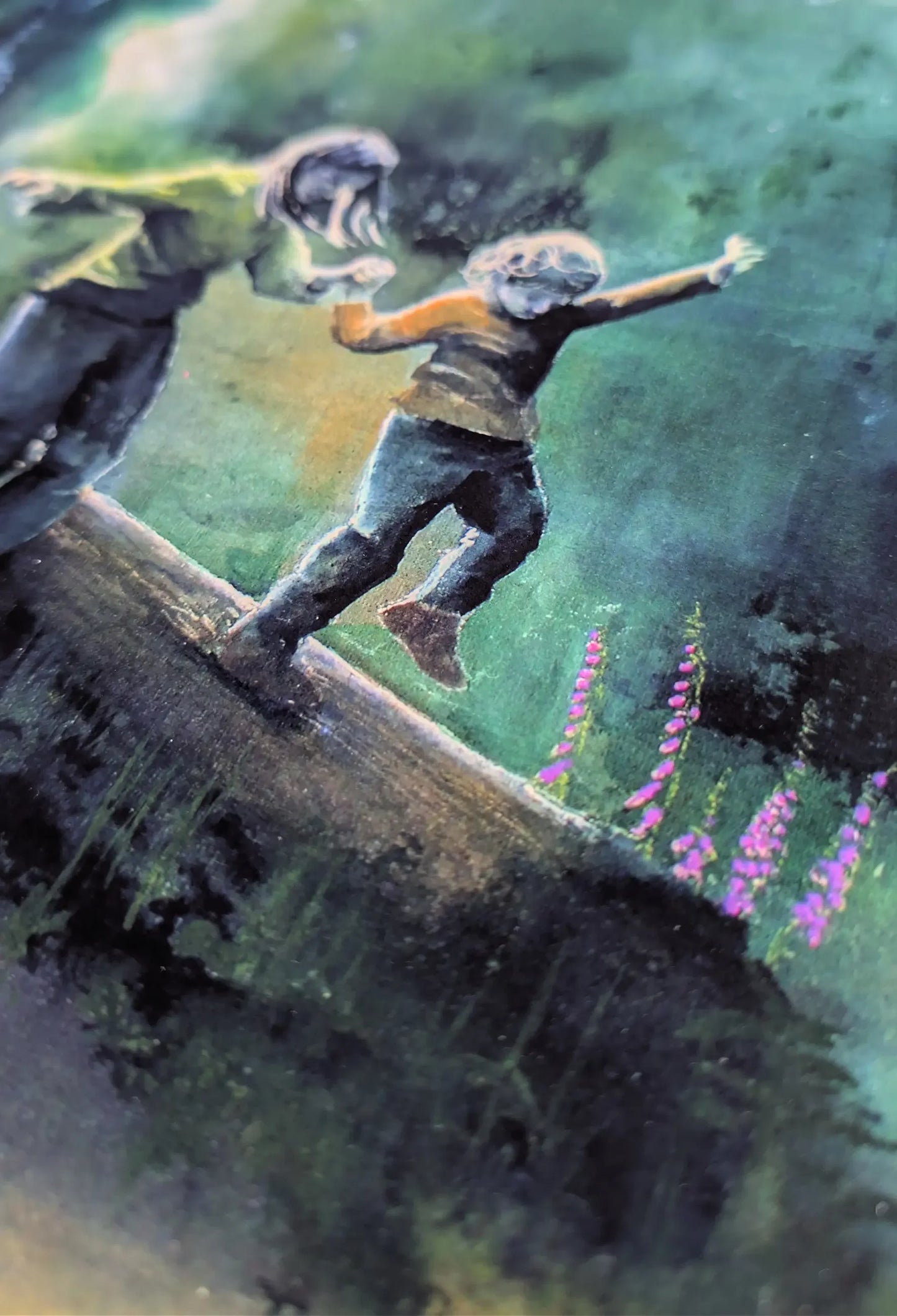 Detalj kunsttrykk naturmotiv