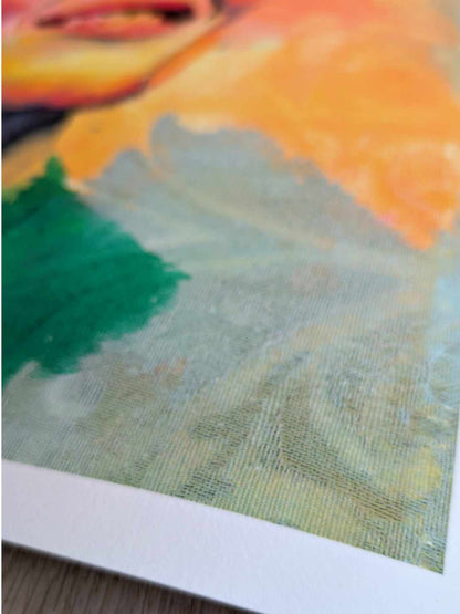 Kunsttrykk: Stolt i egne farger