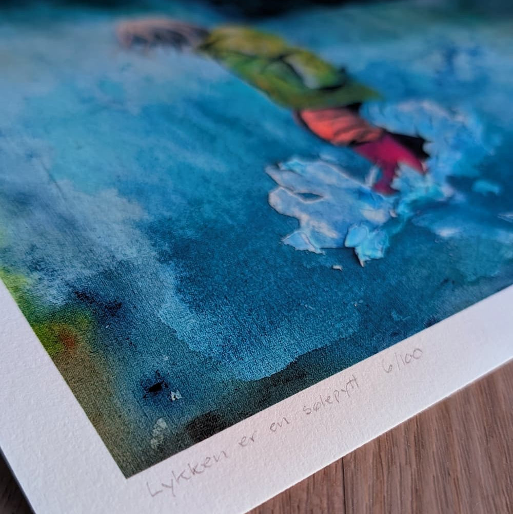 Trykk: Lykken er en sølepytt