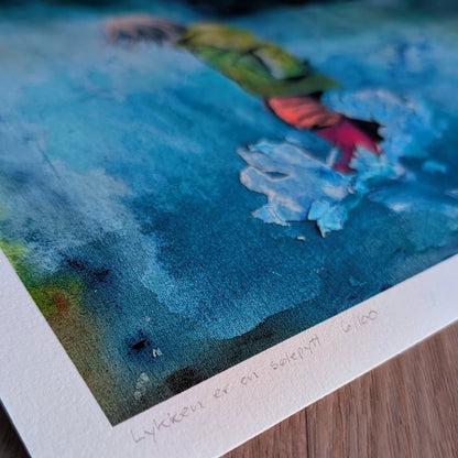 Trykk: Lykken er en sølepytt