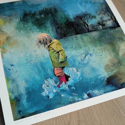 Trykk: Lykken er en sølepytt