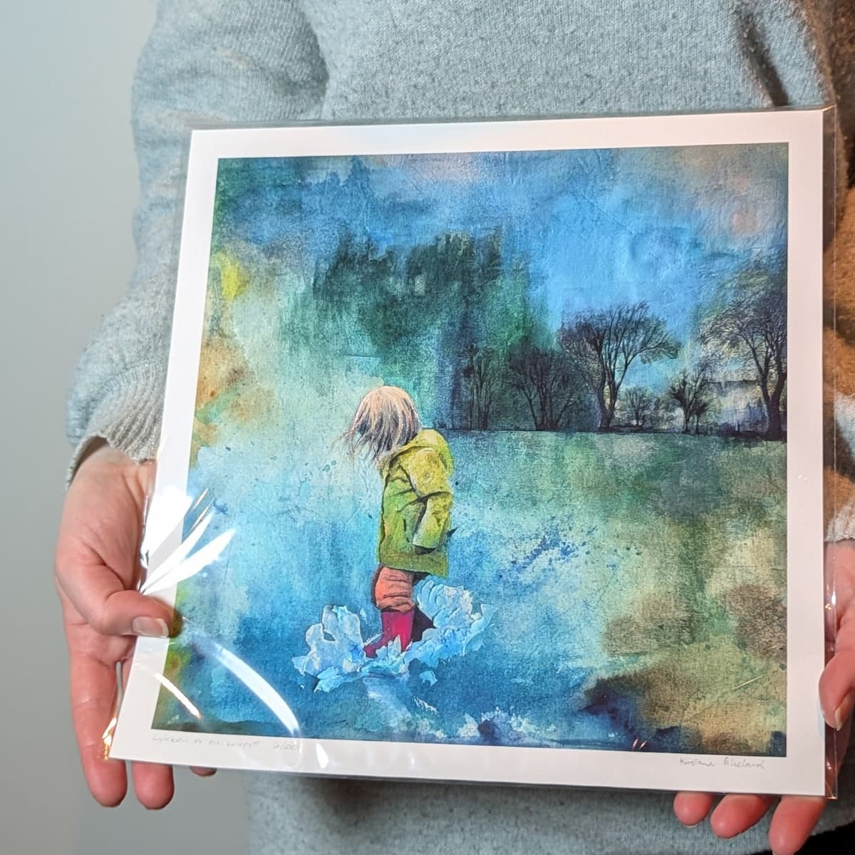 Trykk: Lykken er en sølepytt