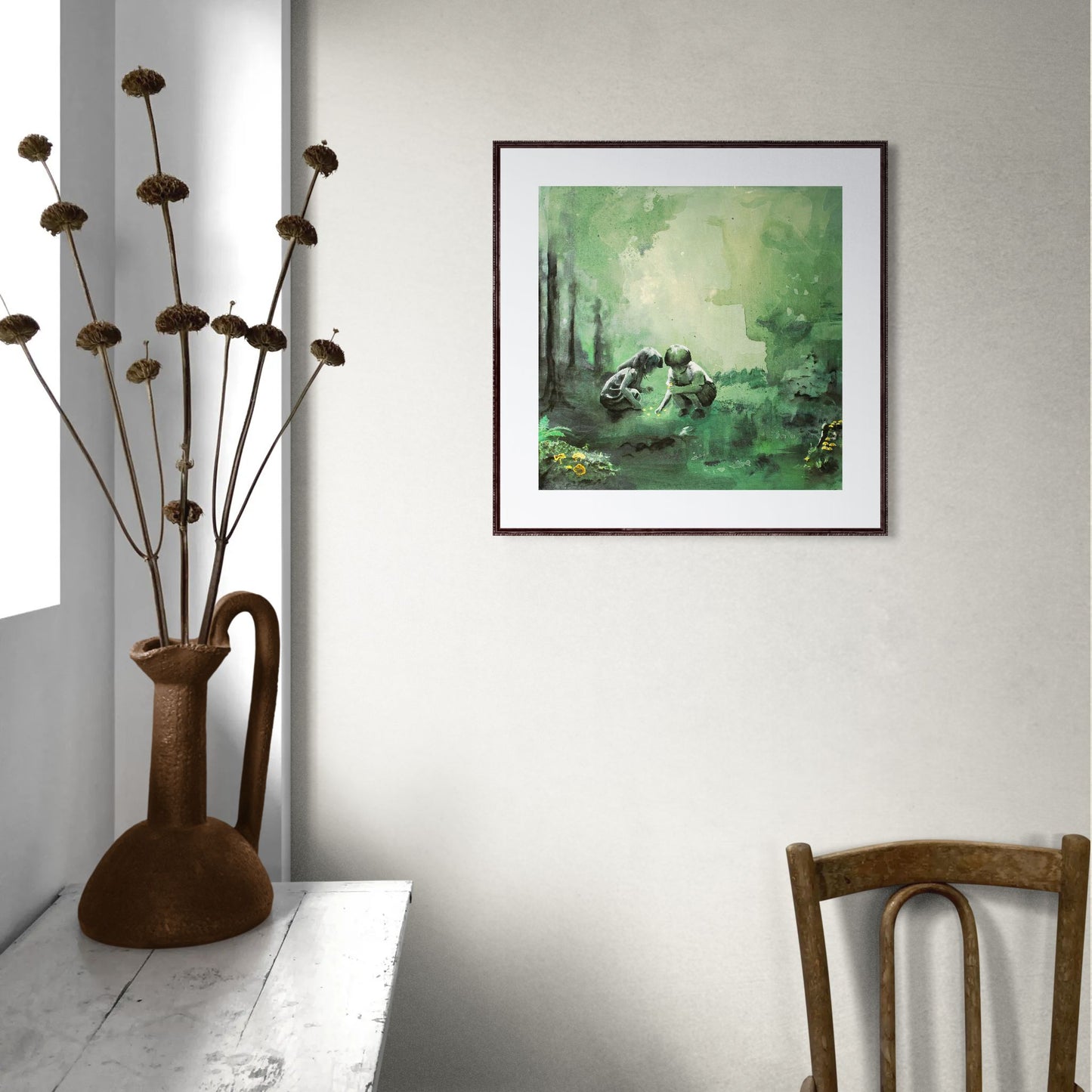 Kunsttrykk: To. I ett