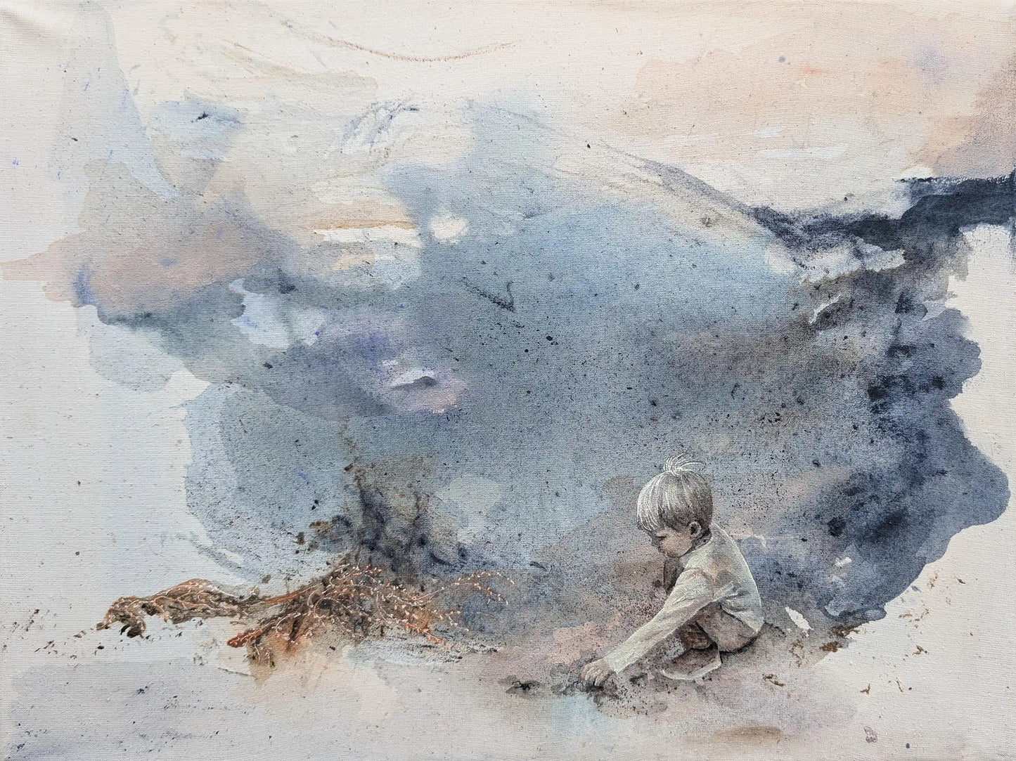 Originalt verk: Å finne en stein