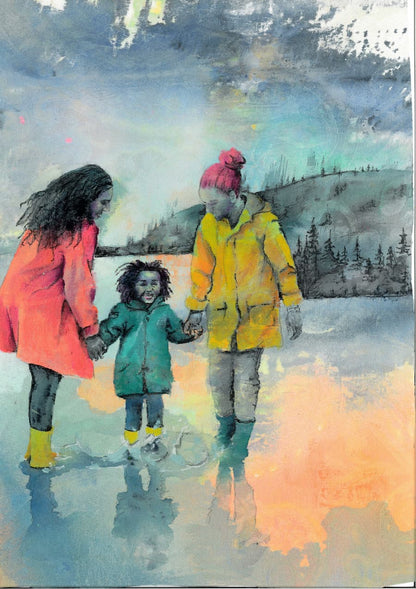 Maleri: farget av kjærlighet