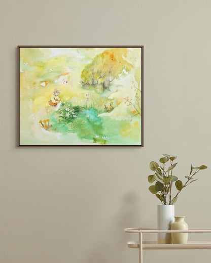 Originalt verk - Den første grøftekantsbuketten