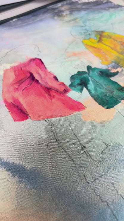 Maleri: farget av kjærlighet