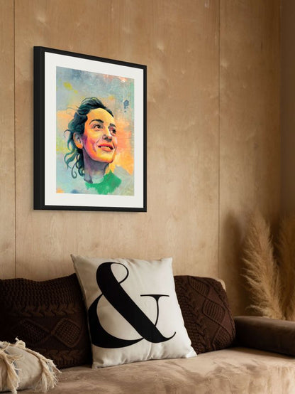 Kunsttrykk: Stolt i egne farger